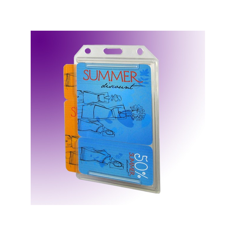 Scheckkartenhalter als Mehrfachkartenhalter