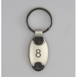 Schlüsselanhänger oval