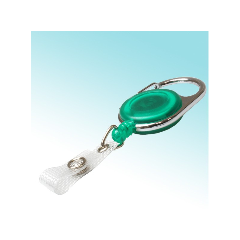 Ausweisjojo rund mit Metallumrandung