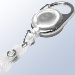 Ausweisjojo rund mit Metallumrandung