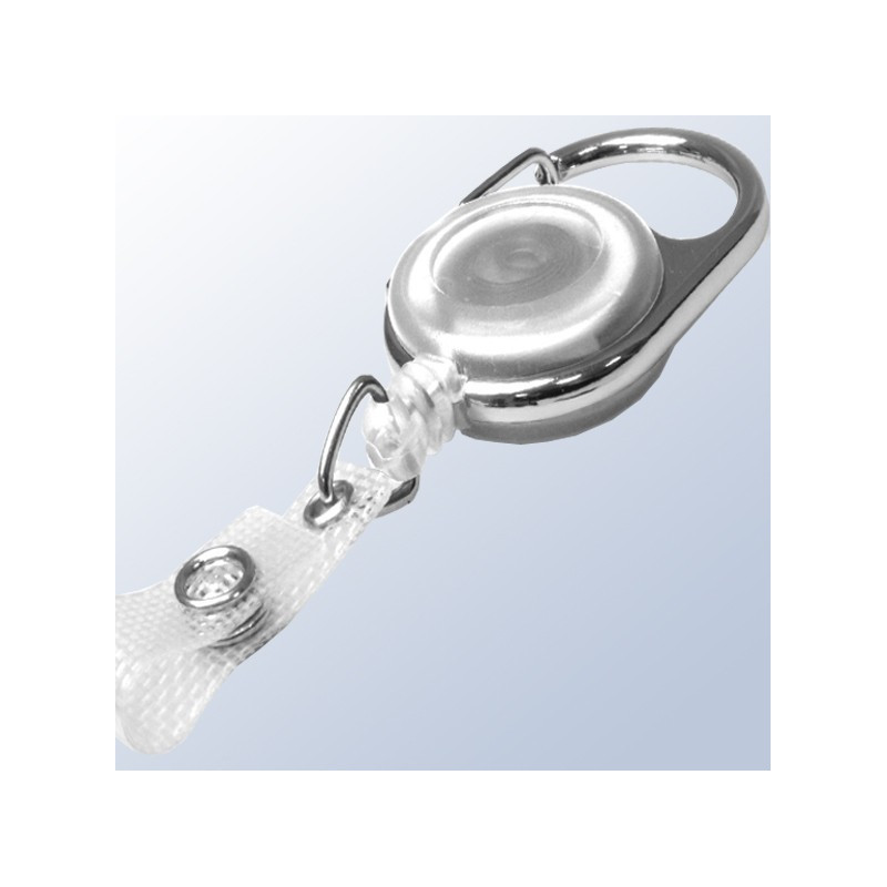 Ausweisjojo rund mit Metallumrandung