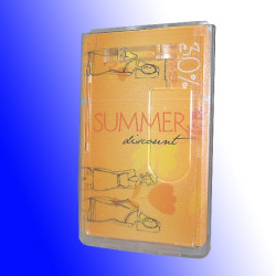 Scheckkartenhalter mit Daumenausschub