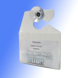 Parkhülle mit großem Saugnapf