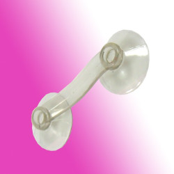 Sauglasche transparent