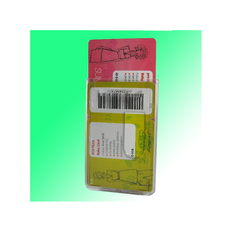 Scheckkartenhalter-Doppelbox