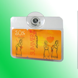 Parkausweis-Hülle mit Rundlochung