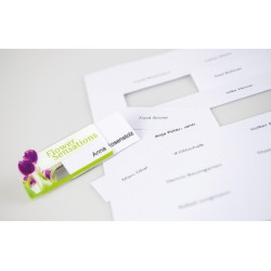 Acryl-Namensschild Dental