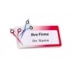Acryl-Namensschild Friseur