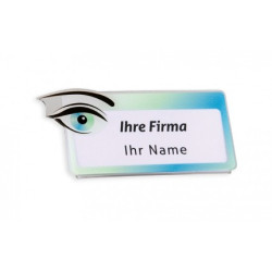 Acryl-Namensschild  Optik