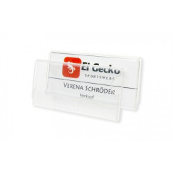 Namensschild aus hochwertigem Acrylglas 60 x 25 mm