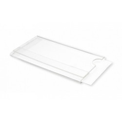 Namensschild aus hochwertigem Acrylglas, 1 mm passend für Kartenformat 70 x 20 mm