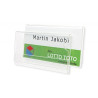 Namensschild aus hochwertigem Acrylglas, 1 mm passend für Kartenformat 70 x 35 mm