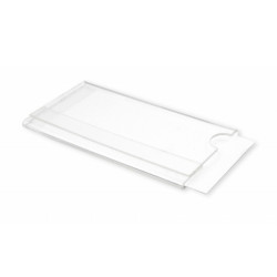 Namensschild aus hochwertigem Acrylglas, 1 mm passend für Kartenformat 70 x 35 mm